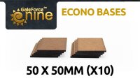 GF9: Econo Bases 50x50mm (x10)