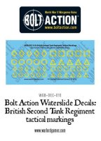 Bolt Action: Waterslide Decals - British Second Tank...