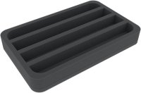 35mm Half-Size Foam Tray with 4 Compartments