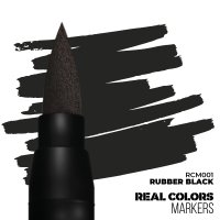 Real Colour Markers: Rubber Black