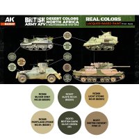 British Army AFV Desert Colors: North Africa and...