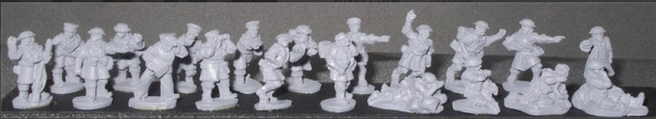 Desert Rats Command Figures