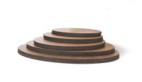 GF9: Oval MDF Bases 90mm/105mm/120mm/150mm/170mm (2,2,2,2)