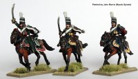 1806 Prussian Army: Hussars in Peaked Mirlitons, Charging