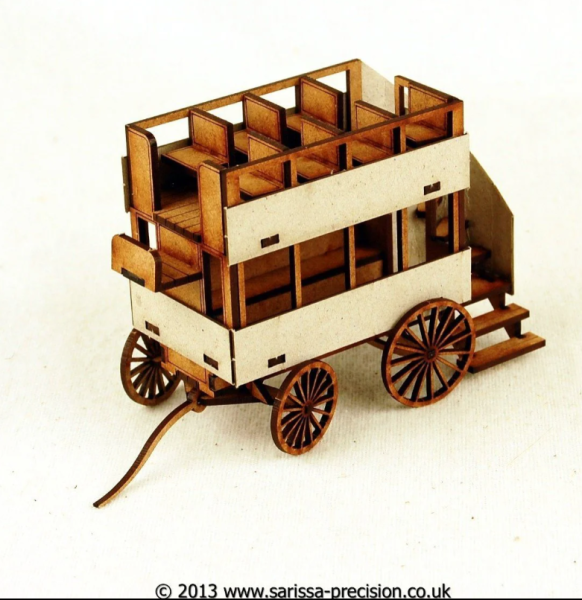 28mm Horse Drawn Bus