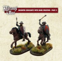 The Baron`s War: Mounted Sergeants with Hand Weapons 2