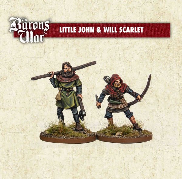 The Baron`s War: Little John & Will Scarlet