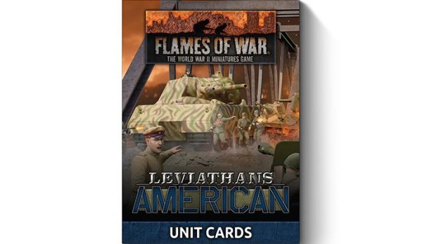 Late War Leviathans: American Unit Cards