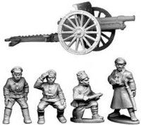 Bolshevik Field Gun and Crew