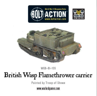 British Wasp Flamethrower Carrier