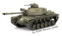 Clash of Steel: American M48 Patton Platoon