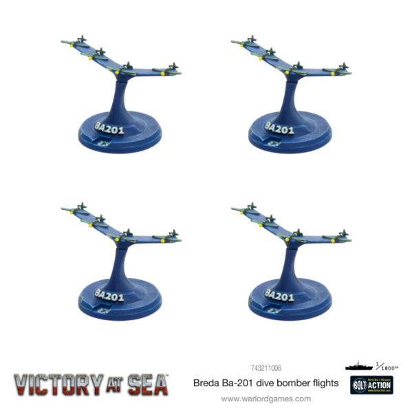 Victory at Sea: Breda Ba.201 Dive Bomber Flights