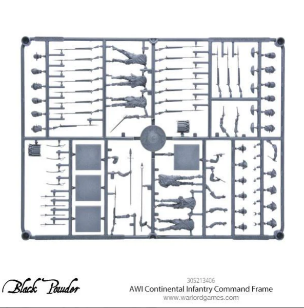 AWI Continental Infantry Command Frame