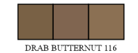 Drab Butternut Shade 116A