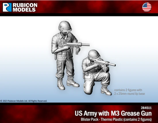 US Army with Grease Gun