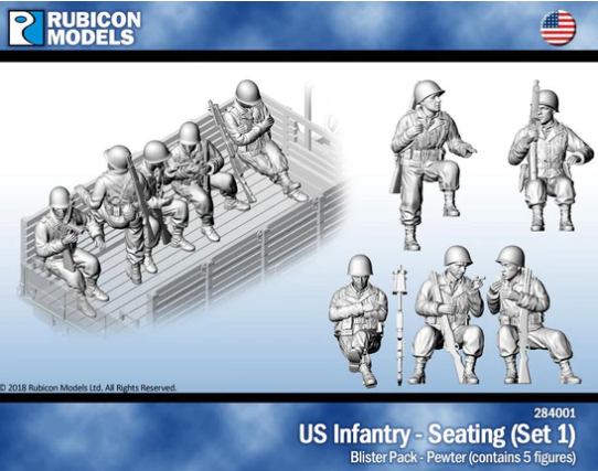 US Infantry: Seating (Set 1)