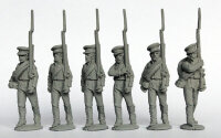 Reservists in Peaked Caps, Breeches and Gaiters, Marching