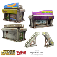 Mega-City Hab Zone Scenery Set