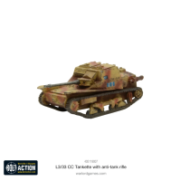 L3/33 CC Tankette with Anti-Tank Rifle