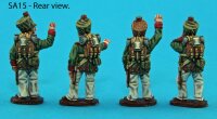 NCO Gun Captain Pack Covered Shakos (Saxon)