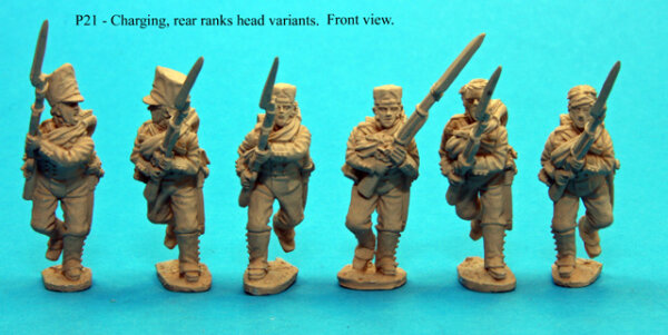 Alternate Head Variants of P18 (Prussian)