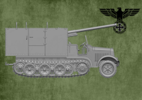 Sd.Kfz.6-3 - 7.62cm Pak 36 (r) Auf 5t Zugkraftwagen (Diana)