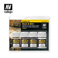 Vallejo: Pigment Set - Dust & Dirt