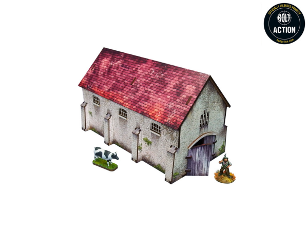 WW2 Normandy Cowshed (28mm)