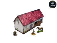 WW2 Normandy Stable with Dovecote (28mm)