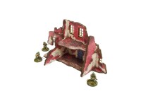 WW2 Normandy Ruined Large House 2 (28mm)