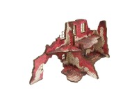 WW2 Normandy Ruined Large House 2 (28mm)