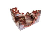 WW2 Normandy Ruined Large House 1 (28mm)