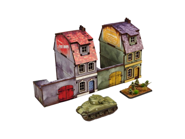 WW2 Normandy Townhouse 1 (15mm)