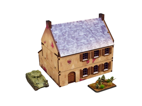 WW2 Normandy Townhouse 2 (15mm)