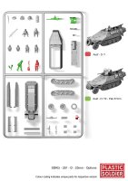 1/72 SdKfz 251/D German Halftrack (x3)