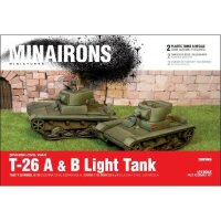 1/72 T-26 A & B Light Tank (x2)