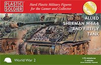 1/72 Sherman M4A4 / Firefly Tank (x3)