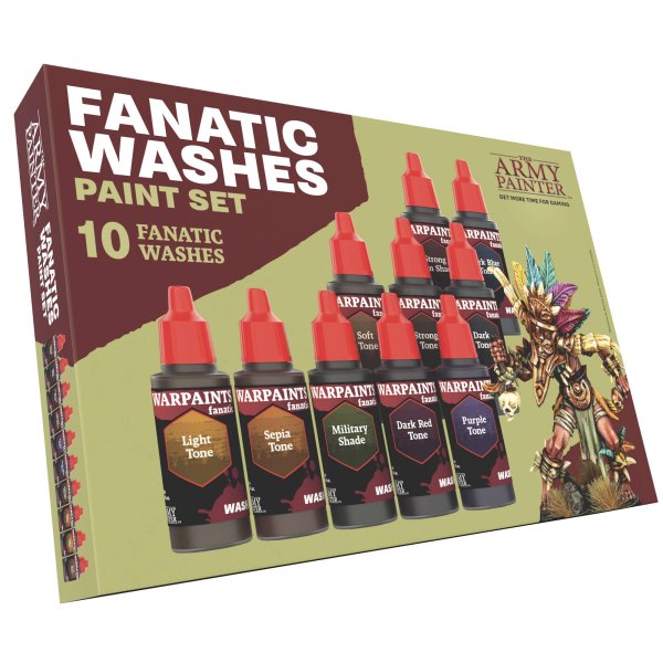 Warpaints Fanatic Wash: Washes Paint Set