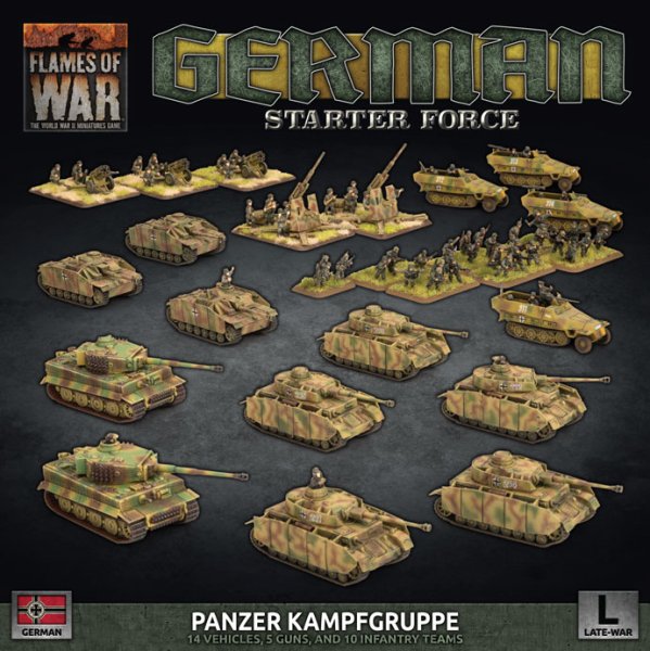 German Starter Force: Panzer Kampgruppe Army Deal (LW)