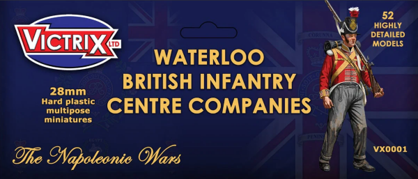 Waterloo British Infantry Centre Companies