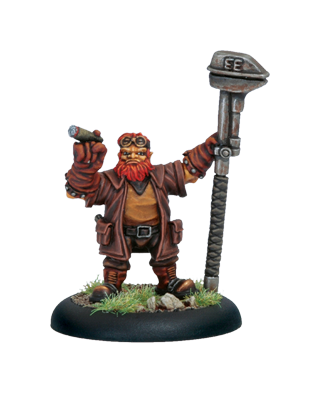 Iron Kingdoms Gamack Redhammer Dwarven Mechanik, 6,79