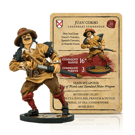 Blood & Plunder: Juan Corso - Legendary Commander